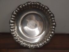 Piatto in argento 800 antico punzonato 