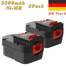 2Pcs 3.5Ah 9.6V Ni-MH Batteria