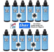 12-OSTER BLADE LUBE lubrificante CLIPPER&TRIMMER OIL*Anche per Andis, Wahl, Remington