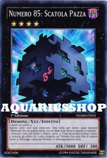 Yu-Gi-Oh! Numero 85 Scatola Pazza NUMH-IT033 SuperRara in ITA Crazy Box Zexal GX