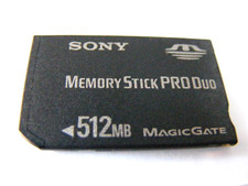 512 MB Memory Stick PRO Duo