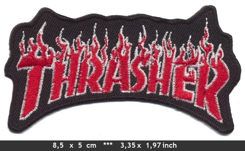Patch toppa thrasher - toppa, immagine