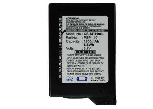 Game console battery - game, psp-110