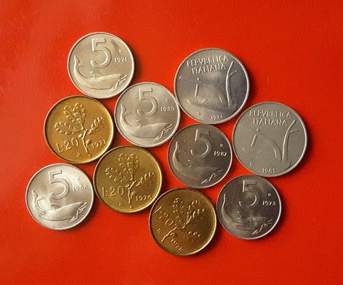 Lotto monete diverse da - di,