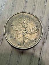 20 Lire 1981 Lotto n 2