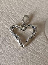 Ciondolo Medaglione Cuore Filo