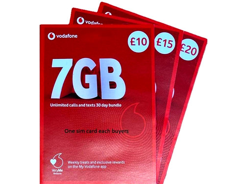 Vodafone pay you - £10, as