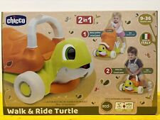 CHICCO WALK & RIDE - TARTARUGA 2 IN 1: PRIMI PASSI E CAVALCABILE