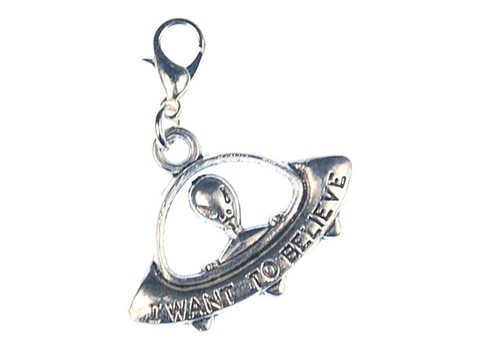 Ufo alien pendente - alien, miniblings