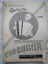 LA FISARMONICA VIRTUOSA - III SERIE - ALBUM 11 SPARTITI AA.VV. (1953) - ED. TARQ