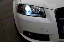 FARI ANTERIORI LENTICOLARI XENON LOOK (NO DAYLINE) AUDI A3 8P1 5/2003 AL 06/2008