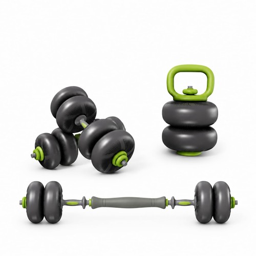 Set manubri regolabili in - regolabili, 4