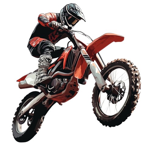 Adesivi dirt bike motocross - adesivi,