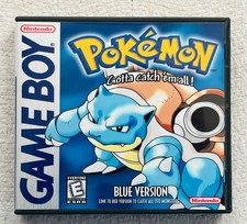 Pokemon Blue Version CASE ONLY