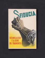 RSI Fascismo WWII Cartolina