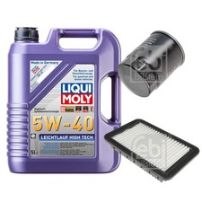 Pacchetto ispezione Febi 5L LIQUI MOLY 5W-40 corsa leggera high tech per Hyundai i10