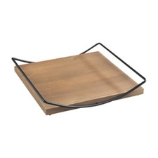 Vassoio quadrato in legno