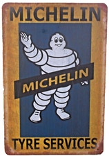 CARTELLI IN METALLO MIMICHELIN