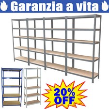 Scaffale 5 Ripiani Mensola