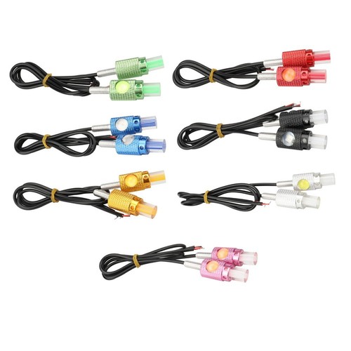 2pz luce led auto con - led, flash
