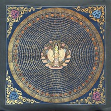 DIPINTO A MANO AVALOKITESHVARA