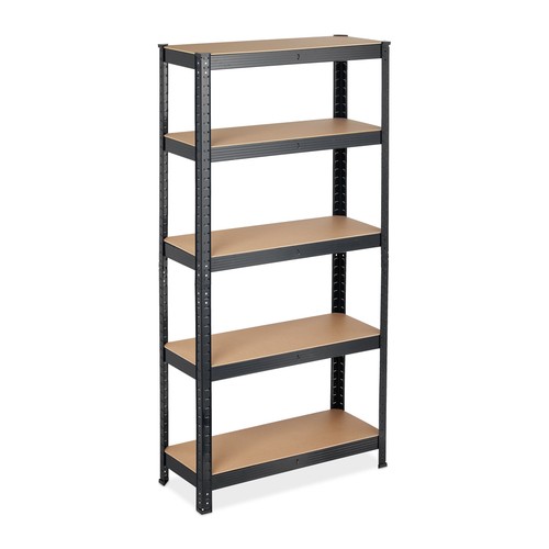 Scaffale nero con - , capacità