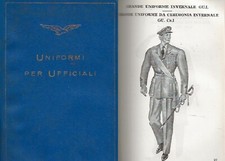 AERONAUTICA MILITARE UNIFORMI UFFICIALI 1966 USO COPRICAPI GUANTI SCIABOLA