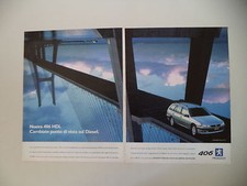 advertising Pubblicità 2001 PEUGEOT 406 HDI