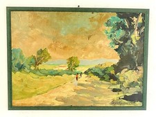 ANTICO QUADRO OLIO TAVOLA