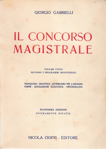 Concorso magistrale volume - il, magistrale,