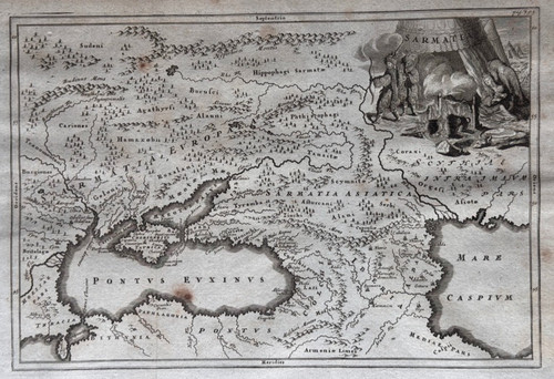 Gravure carte ancienne - gravure,