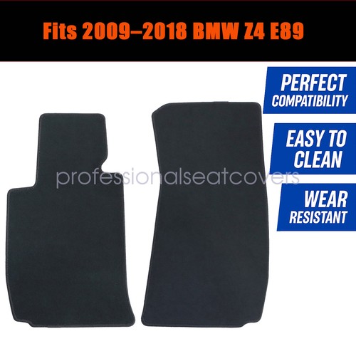 Front floor mats - front, velour