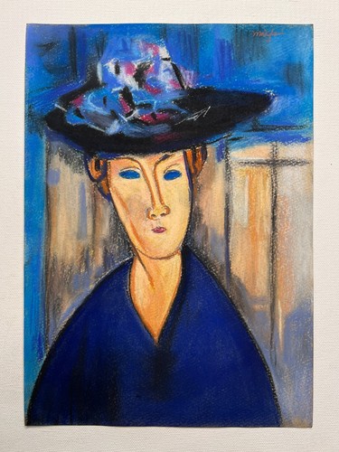 Amedeo modigliani disegno - amedeo, su
