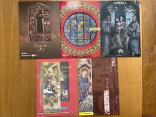 N.5 FOLDER POSTE ITALIANE SERIE NATALE ANNI: 2001-2002-2021-2022-2023  