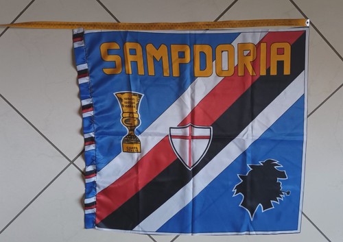 Vintage flag sampdoria - 90's,