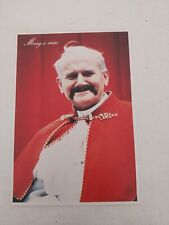 Cartolina Papa Giovanni Paolo II Ever Meulen & Guy Mortier  1983