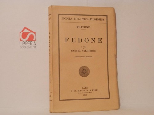 Fedone platone laterza - -,