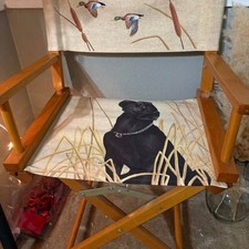 Sedia da regista vintage con