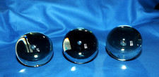 Lotto composto da n°3 SFERE CRISTALLO TRASPARENTE PER FOTOGRAFIA GIOCOLERIA . .