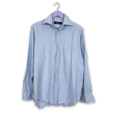 Camicia Gianfranco Ferrè azzurra tinta unita - Taglia 40 uomo