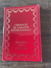 Cartier Libretto Garanzia