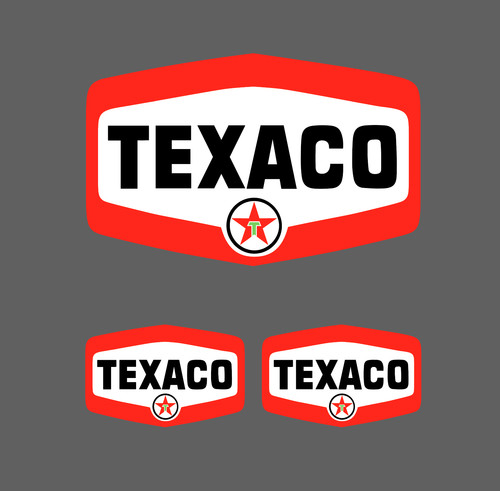 Texaco shield gasoline - shield, gas