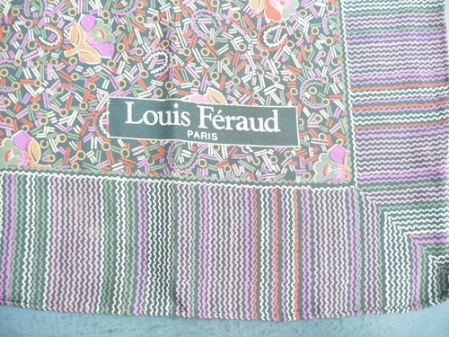 Foulard vintage soie à - vintage,