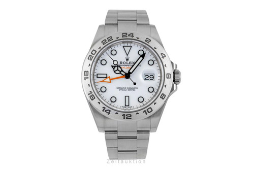 Rolex explorer white dial - explorer, ii