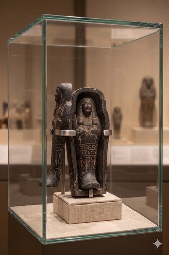 Antica statua egizia ushabti - antica,