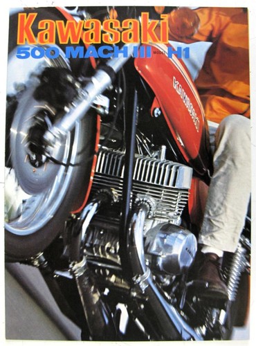 Brochure vendita moto kawasaki - moto,