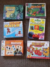 Lotto 6 giochi vintage Memory