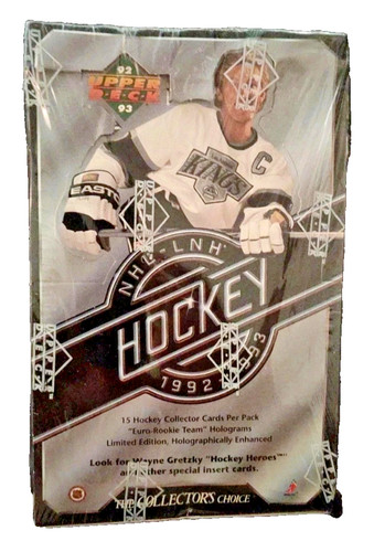 Upper deck 1992 - upper, nhl