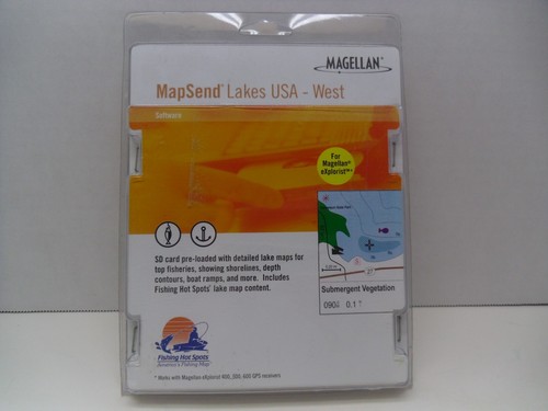 Magellan mapsend lakes a - mapsend, u.s.a