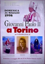 JOHN PAUL II IN TURIN -